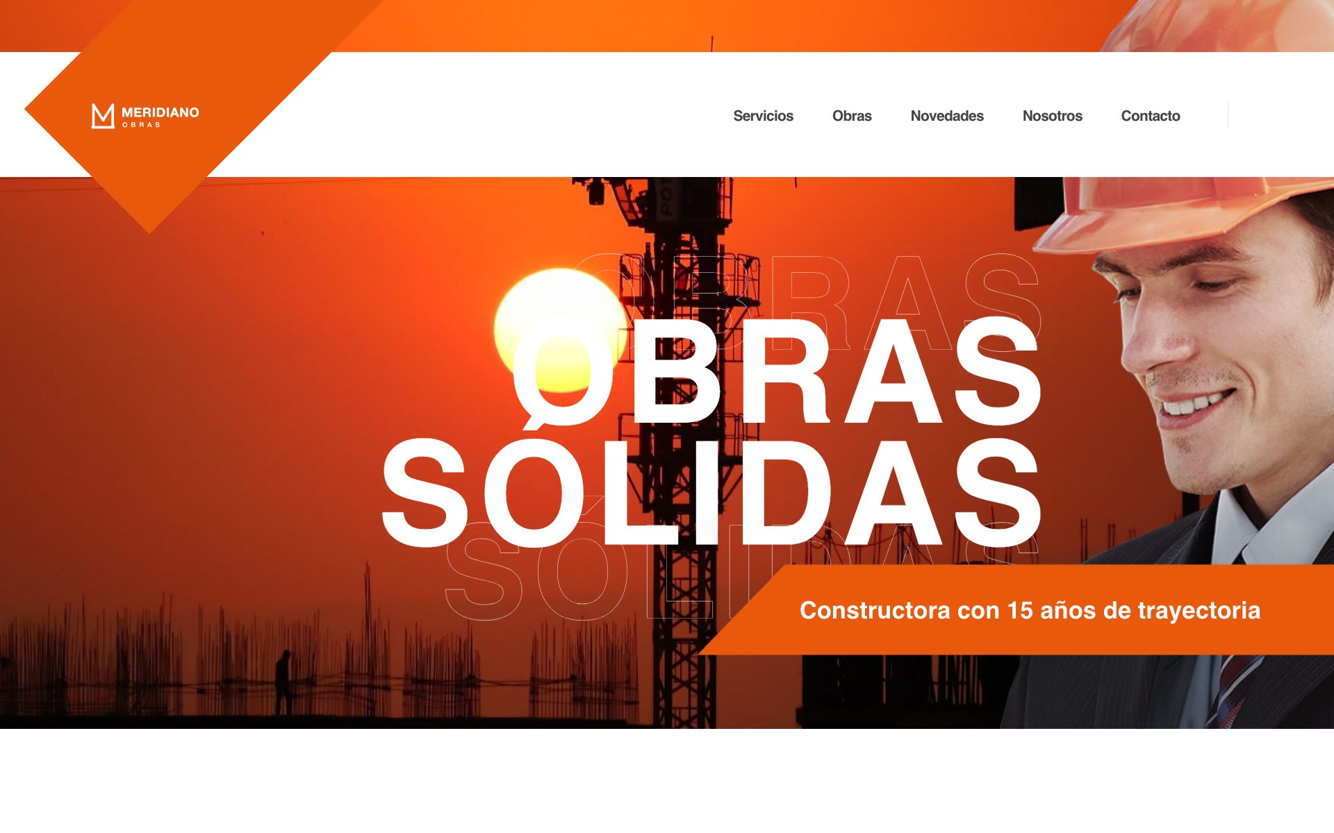 Sitio Web para Constructoras