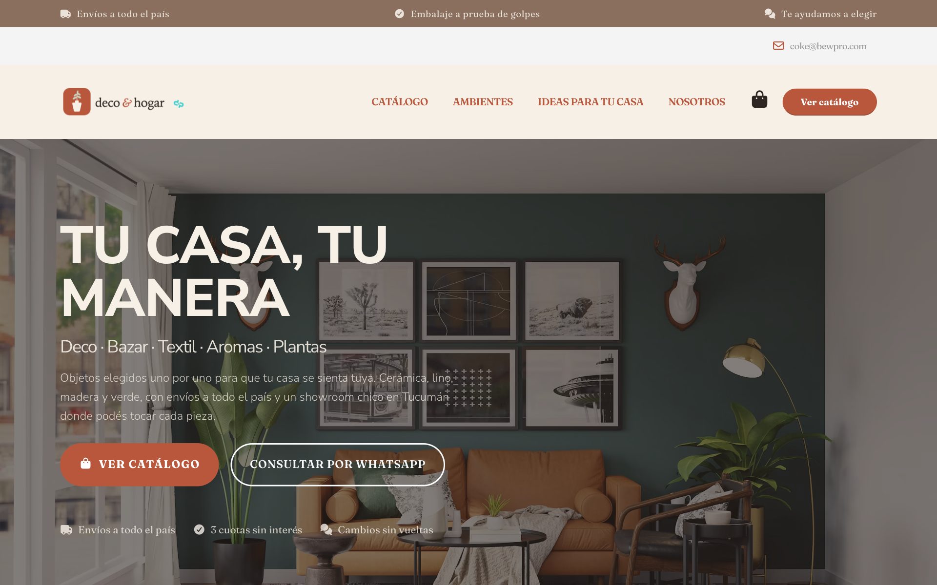 Tienda de Deco & Hogar