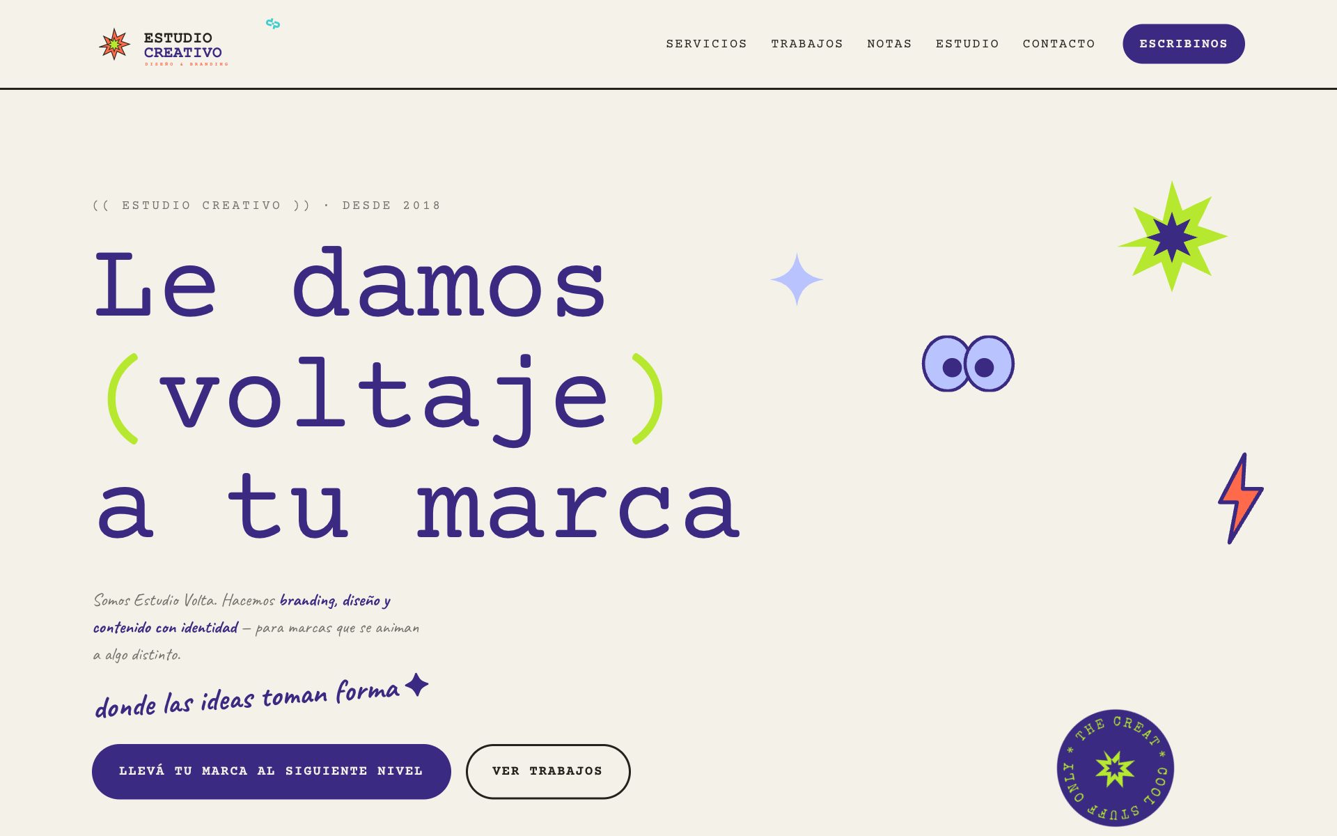 Estudio Creativo — Diseño & Branding