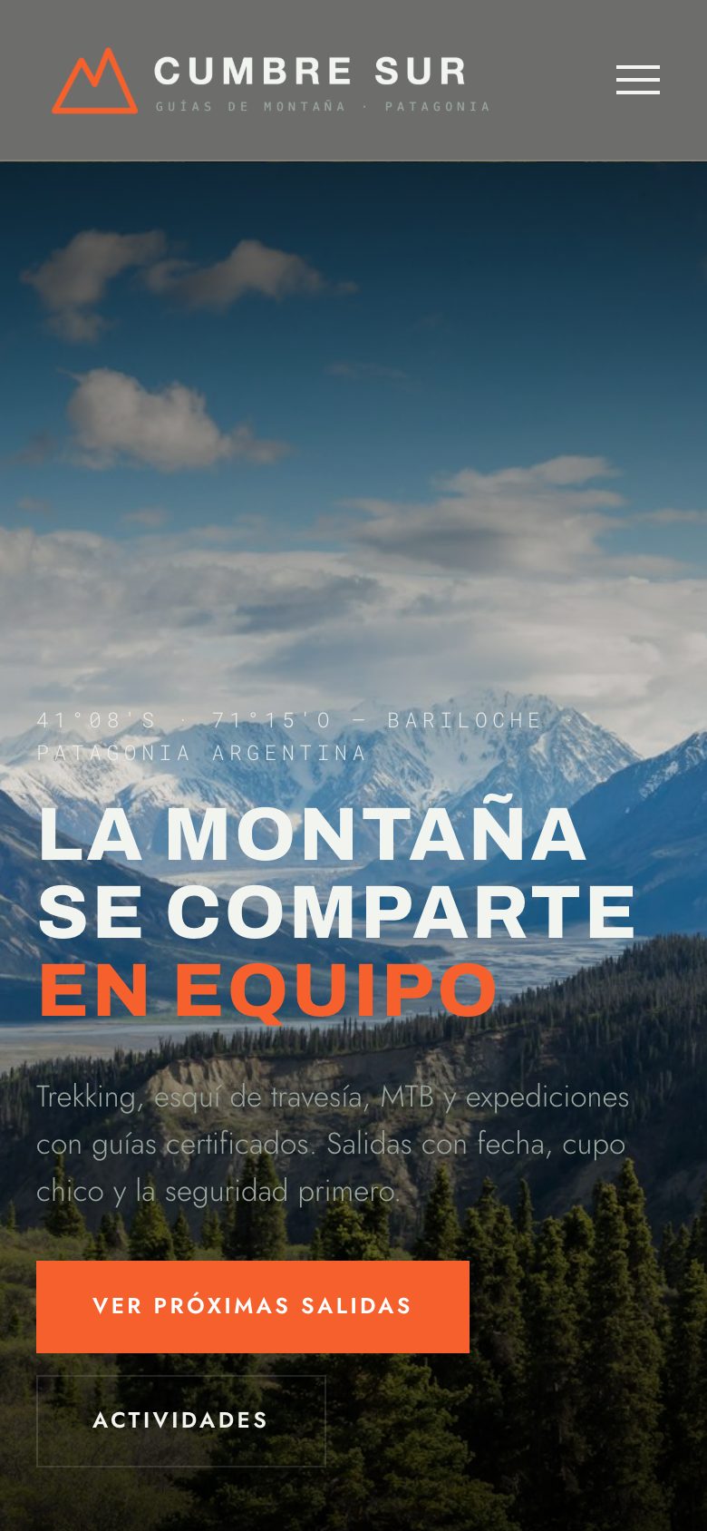 Guías de Montaña & Aventura móvil
